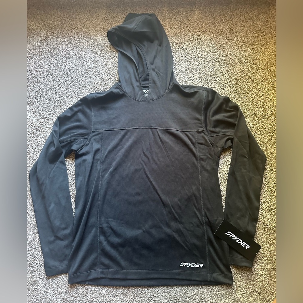 Spyder Men's Black Medium thermal hoodie